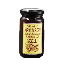 Salsa di Mirtilli Rossi all'Aceto Balsamico di Modena IGP